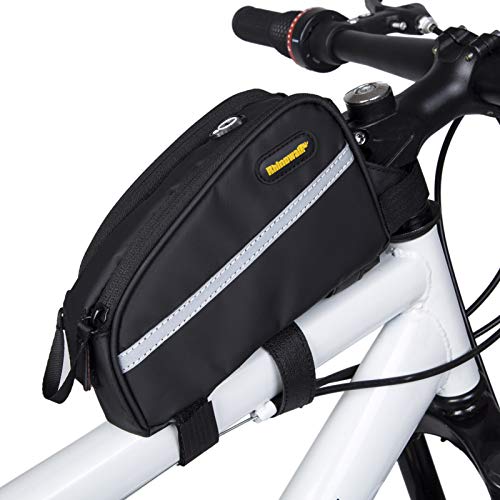 Selighting Bolsa Tubo Bicicleta Bolsas Impermeable para Manillar de Bici del Camino Bolsa Funda Móvil de Bicicleta Montaña BTR Carretera