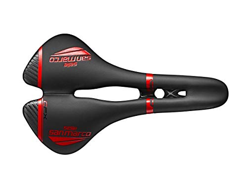 Selle San Marco - Sillín ASPIDE Open-Fit Carbon FX Wide