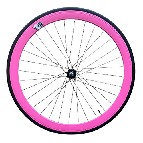 Set Ruedas Fixie 700 contrapedal (Rosa)