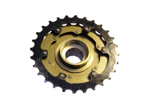 SHIMANO TZ21 Freewheel -Piñones atornillarles (7 velocidades, 14-28 Dientes, 470 g)