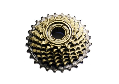 SHIMANO TZ21 Freewheel -Piñones atornillarles (7 velocidades, 14-28 Dientes, 470 g)