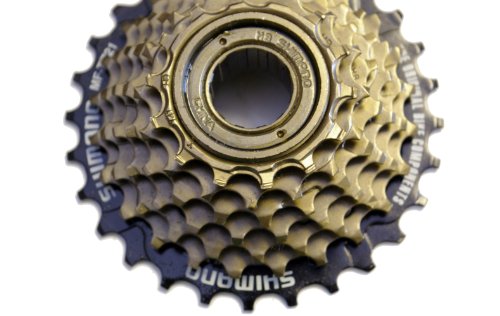 SHIMANO TZ21 Freewheel -Piñones atornillarles (7 velocidades, 14-28 Dientes, 470 g)