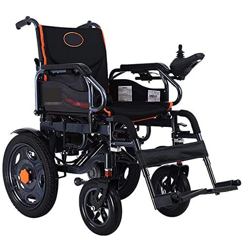 Silla De Ruedas Eléctrica Silla De Ruedas Eléctrica Plegable Motorizada, Silla De Ruedas Eléctrica Plegable Pesado, Adecuada para Personas Mayores Y Discapacitada,40A