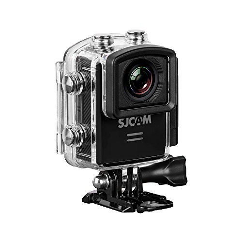 SJCam M20 (versión española) - Videocámara deportiva de 16 MP (WiFi, 4K, pantalla de 1.5'' LCD, sumergible hasta 30 metros) color negro