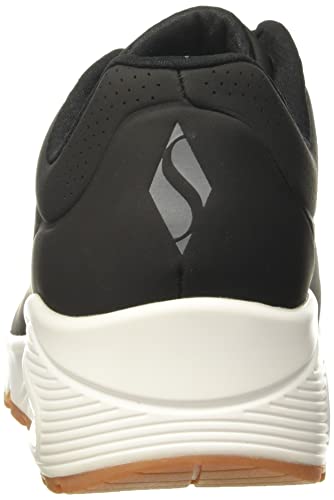 Skechers Uno- Stand On Air, Zapatillas Mujer, Negro (BLK Black Durabuck), 39 EU