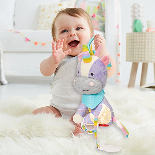 Skip Hop Bandana Buddies - Muñeco actividades en forma de unicornio