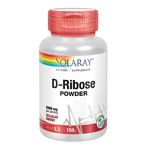 Solaray D-Ribrose 5000mg | D-Ribosa | Polvo | 150 Grams