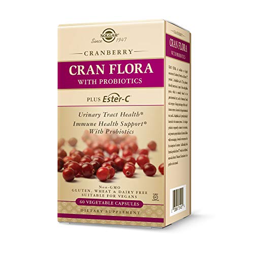 Solgar Cran Flora Arándano Rojo Cápsulas vegetales - Envase de 60