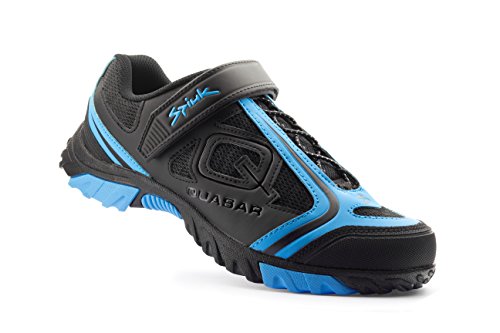 Spiuk Quasar MTB Zapatilla, Unisex Adulto, Negro/Azul, 39