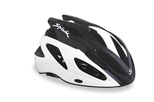 Spiuk Tamera Lite Casco, Unisex Adulto, Blanco/Negro, (M-L) 58-62