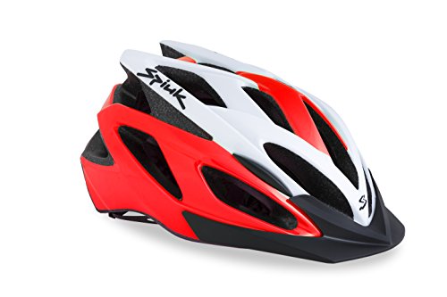 Spiuk Tamera Lite Casco, Unisex Adulto, Rojo/Blanco, (M-L) 58-62