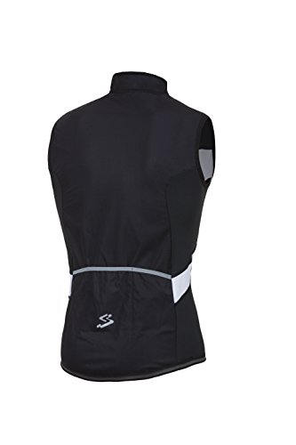 Spiuk Team Light Chaleco, Hombre, Negro/Blanco, M