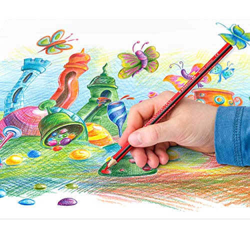 Staedtler Noris 187 C24. Lápices ecológicos. Caja con 24 lápices de colores variados.