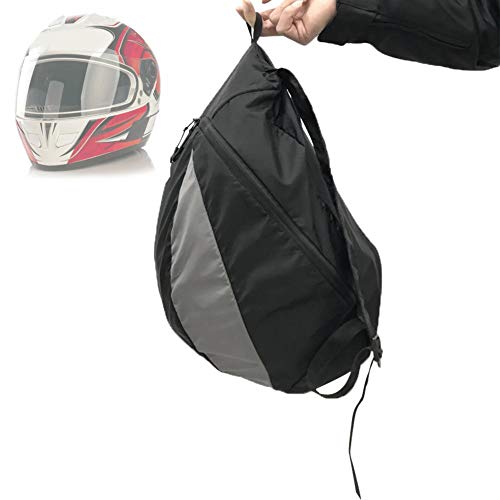 sunflowerany 28L Mochila Moto Bolsa De Casco De Motocicleta Casco De Equitación Mochila Casco Integral Mochila Nylon Portátil Bolsa De Almacenamiento Ligera para Motocicleta Deporte Senderismo