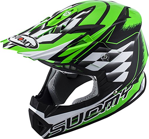 Suomy ksrb0008.3 Casco Moto, verde, S