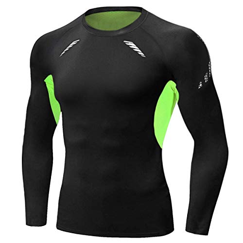 Comprar Camiseta de fitness de secado rápido para hombre DEPORTE al aire  libre Correr Escalada Manga corta Entrenamiento de alto estiramiento Tops  de compresión transpirables que absorben el sudor