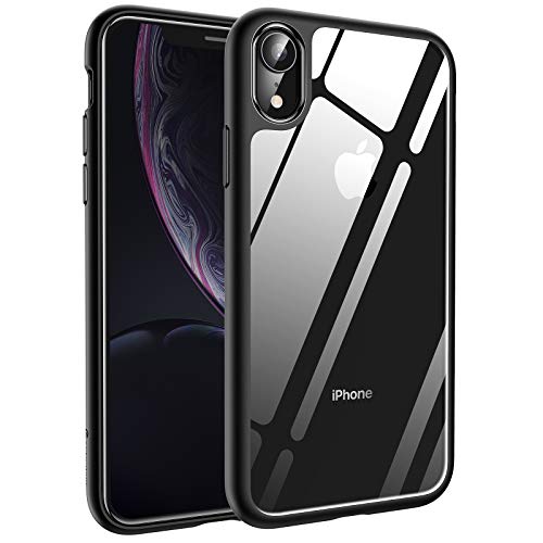 Syncwire Funda iPhone XR - UltraRock Funda Protectora para iPhone XR con Protección Avanzada Ante Caídas y Tecnología de Cámara de Aire Protectora para Apple iPhone XR (2018) - Negro Mate