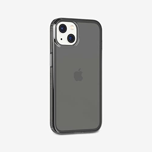 Tech21 EVO Clear para iPhone – Funda de teléfono Tintada de Carbono con protección multicaída de 12 pies