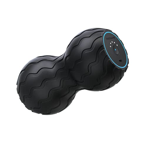 Theragun Wave Duo | Rodillo vibratorio versátil y contorneado | Vibración ergonómicamente contorneada | Conectividad Bluetooth