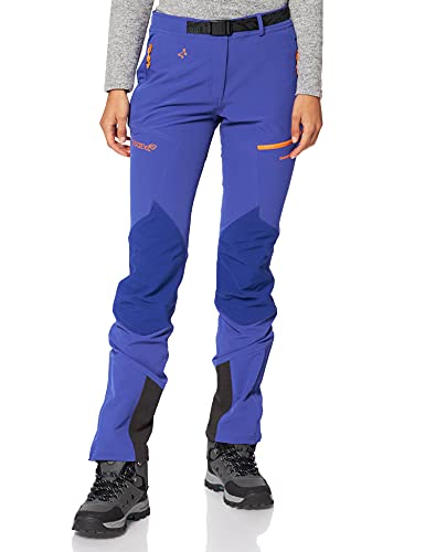 TRANGO Pant. Largo TRX2 PES WM Pro DV Pantalón Deportivo, Morado, XL para Mujer