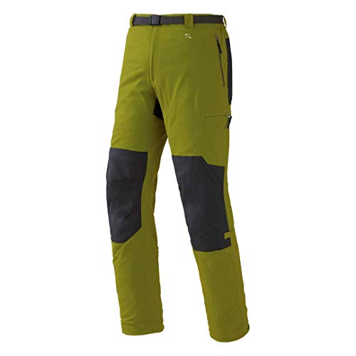 Trango Zayo FI Pantalones Largos, Hombre, Verde (Cala) / marrón (Asfalto), 2XL