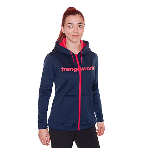 Trangoworld Liena Chaqueta, Mujer, Marino/Coral, XL