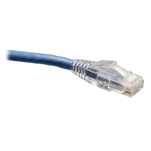 Tripp Lite Cable de conexión sin Enganche de Conductor sólido Cat6 Gigabit (RJ45 M/M) - Azul, 38.10 m (N202-125-BL)