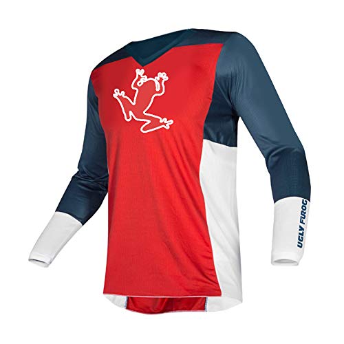 UGLY FROG Primavera&Otoño Ropa Bicicleta Descenso Manga Larga Jersey Racewear Camiseta MTB Maillot