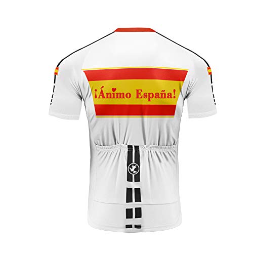 UGLY FROG ¡Vamos España! Maillots de Ciclismo Hombres Manga Corta GQL01