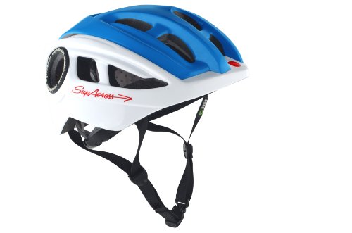 Urge Supacross - Casco de Ciclismo Blanco Blanco y Azul Talla:57-60 cm