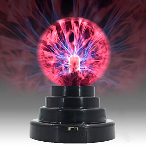 USB/Batería de Energía Táctil Sensible Bola de Plasma Mágica Lámpara de Esfera Globo de la Novedad Juguete Decoración del Hogar Luz