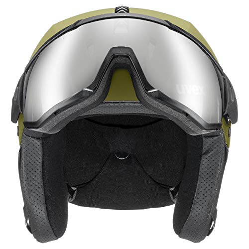 uvex instinct visor Casco de esquí, Adultos unisex, croco mat, 56-58 cm