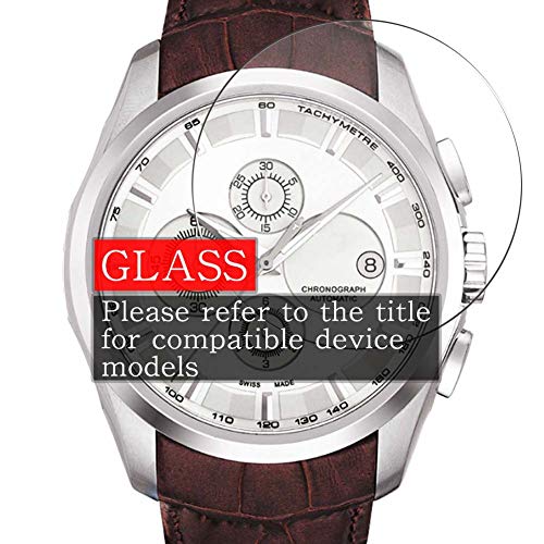 VacFun 3 Piezas Vidrio Templado Protector de Pantalla Compatible con CASIO Edifice EFR-S567D-1AVUEF, 9H Cristal Screen Protector Sin Burbujas Película Protectora Reloj Inteligente Pulsera New Version