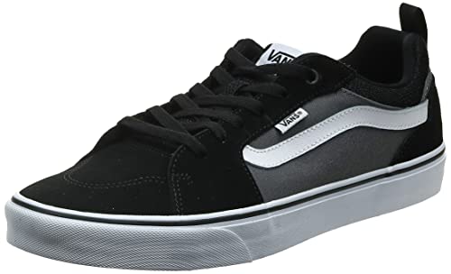 Vans Filmore Suede Canvas, Zapatillas Hombre, Black/Pewter T2J, 42 EU