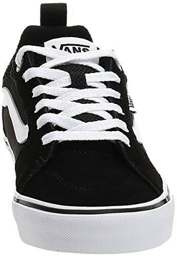 Vans Filmore Suede Canvas, Zapatillas Hombre, Black/White Iju, 42 EU