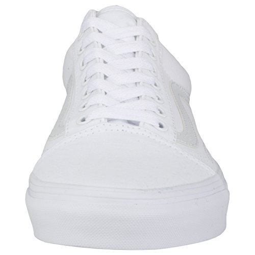 Vans Old Skool, Zapatillas Unisex Adulto, Blanco (True White W00), 40.5 EU