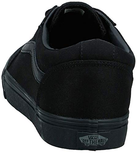 Vans Ward, Zapatilla Baja Hombre, Negro (Canvas/Black 186), 42 EU