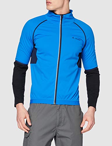 VAUDE Chaqueta para hombre Brocon Zip Off Softshell, Hombre, Chaqueta, 41169, Azul Radiado, medium