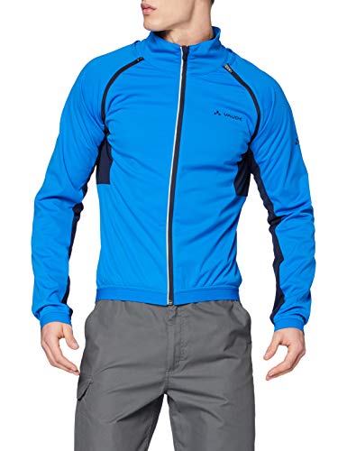 VAUDE Chaqueta para hombre Brocon Zip Off Softshell, Hombre, Chaqueta, 41169, Azul Radiado, medium