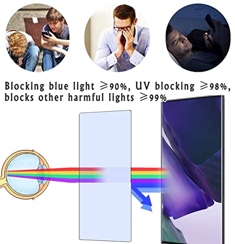 Vaxson 3 Unidades Protector de Pantalla Anti Luz Azul, compatible con iGPSPORT iGS10 [No Vidrio Templado ] Nuevo Película Protectora Film Guard