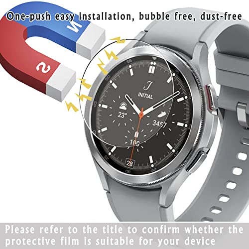 Vaxson 3 Unidades Protector de Pantalla de Cristal Templado, compatible con Smartwatch Smart Watch LOKMAT MK16, 9H Film Guard Película Protectora Nuevo