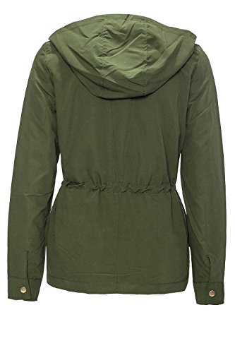 Vero Moda VMNEW Karma Parka Noos, Ivy Green, 38 para Mujer