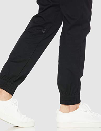 Volcom Frickin Slim Pantalones, Hombre, Negro, M