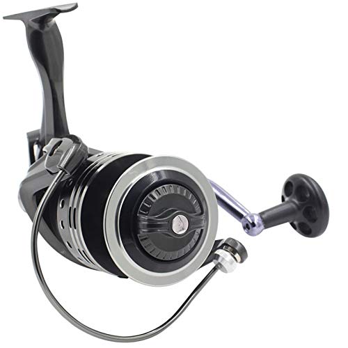 XKSO-QPTY Carretes de Pesca Nueva 12BB Doble Freno Carrete de Pesca Super Fuerte Fuerte Pesca Alimentador Spinning Reel Reel Pesca Aparejos de Pesca (Spool Capacity : 5000 Series)