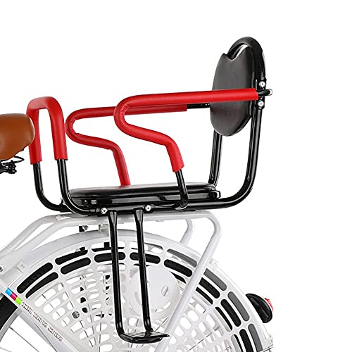 XUDAN Asiento Trasero De Bicicleta para NiñOs,con Barandas Desmontables Y Almohadillas para Los Pies, Postura Sentada Segura, Engrosamiento Y Ensanchamiento De 1 A 16 AñOs