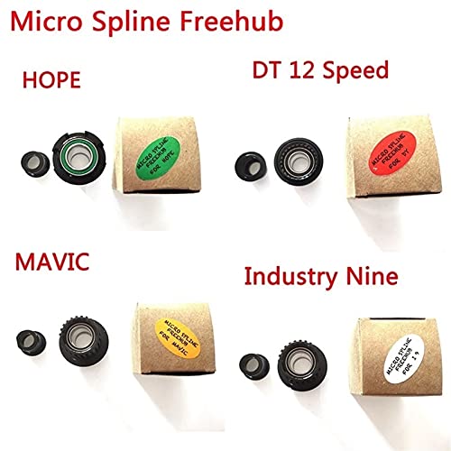 ZHANGM Freehub Micro Spline para Bicicleta de 12 velocidades para HUB 180/240/350 Accesorio de Bicicleta (Size : FOR Industry Nine)