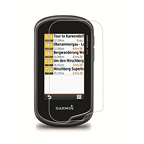 Zshion Protector de pantalla para Garmin Oregon 600t/650/650t/700/750/750t, ultrafino, a prueba de explosiones, antiarañazos, cobertura completa HD transparente, 3 unidades