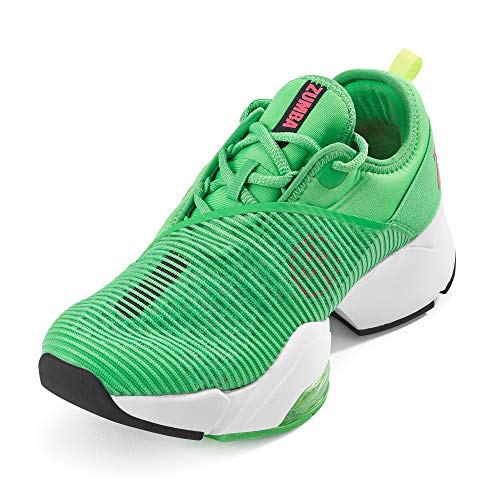 Zumba Athletic Air Classic Gym Fitness-Tenis de Entrenamiento para Mujer, Zapatillas, Stomp It Green, 38.5 EU