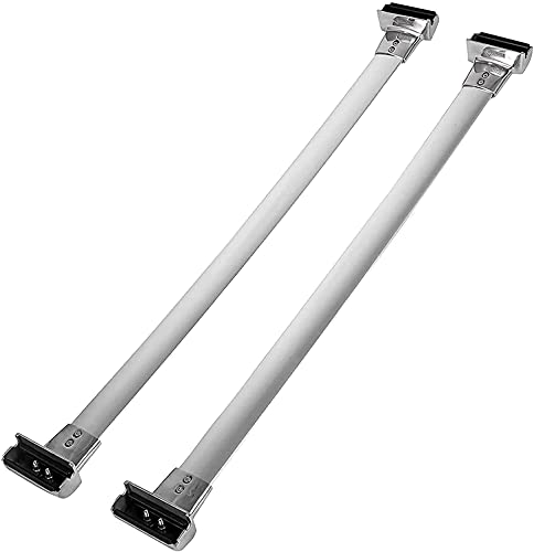 2 Piezas Coche Bacas Barra Transversal para JEEP Grand Cherokee E WK2 STEEL RAILS 5DR 2011-2018, Portaequipajes Bastidores de Bicicletas Accesorios de estilo de Coche