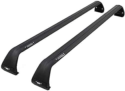 2 Piezas Coche Bacas Barra Transversal para Jeep Wrangler JK JL Unlimited 2007-2020, Portaequipajes Bastidores de Bicicletas Accesorios de estilo de Coche